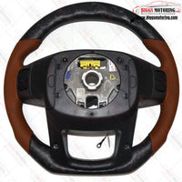 Custom Forged Carbon Heated Flat Bottom Steering Wheel Fits 19-24 GM Truck