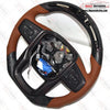 Custom Forged Carbon Heated Flat Bottom Steering Wheel Fits 19-24 GM Truck