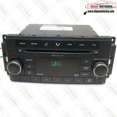 2011-2013 Dodge Chrysler Jeep  Res Radio Stereo Cd Player P68021163AE