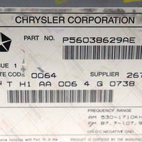 2004-2007 Chrysler Jeep RDS  Radio Stereo Cd Dvd Player P56038629AE