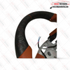 19-24 GM Truck Custom Forged Carbon & Leather Flat Bottom Heated Steering Wheel