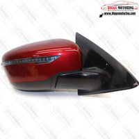 2018-2020 Nissan Pathfinder Passenger Right  Side Power Door Mirror  Red