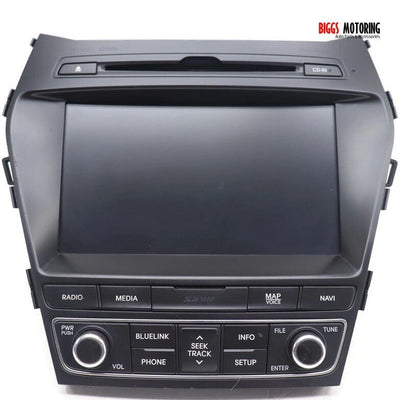 2017-2019 Hyundai Santa Fe Navi Radio Cd Player Display Screen 96560-B8511NN5