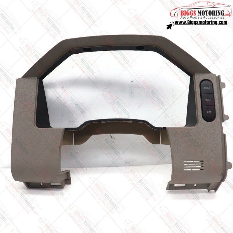 2008-2010 Ford F250 Super Duty Instrument Gauge Cluster Dash Bezel 8C34-25044D70