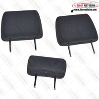 2014-2018  Toyota Tundra Rear  Passenger Complete Headrest Set Black Cloth