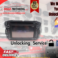 Saturn VUE GMC Chevrolet Cadillac CD PLAYER FM Radio Unit UNLOCKING SERVICE VIN