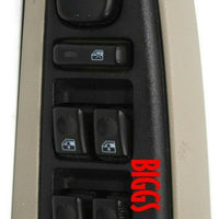 2003-2006 Cadillac Escalade Driver Left Side Power Window Switch 15186208