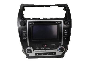 12-13 Toyota Camry Radio Cd Player Display Screen Climate Control 86140-06010 - BIGGSMOTORING.COM