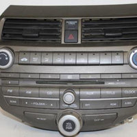 2008-2011 Honda Accord Radio Stereo Am/ Fm Cd Player 39100 Ta0 A01