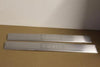 2007-2013 Gm Door Sill Plates Brushed Stainless Steel Front W/ Logo