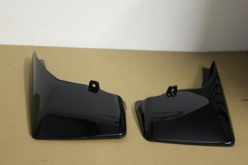 2007-2014 Chevy Gmc Rear Molded Black Splash Guards Oem New Genuine 19212787