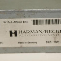 2004-2007 Bmw 530I Harman / Becker Amp Amplifier 65.12-6 920 461 - BIGGSMOTORING.COM