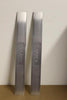 2007-2013 Gm Door Sill Plates Brushed Stainless Steel Front W/ Logo