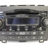 2007-2011 Honda Cr-V Radio Stereo 6 Disc Changer Cd Player 39100-Swa-A203