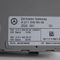 2003-2009 Mercedes Benz E350 Zentrales Central Gateway Control Module - BIGGSMOTORING.COM