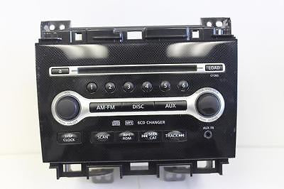 2009-2010 Nissan Maxima Radio Stereo 6 Disc Changer Cd Player 28185 9N00A