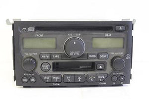 2004-2008 Honda Pilotradio Stereo Cassette Tape Cd Player 39100-S9V-A210 - BIGGSMOTORING.COM