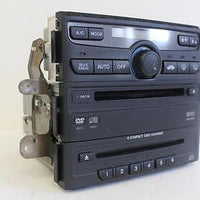 2003-2008 Honda Pilot Radio Stereo Am/ Fm 6 Disc Changer Cd Player - BIGGSMOTORING.COM
