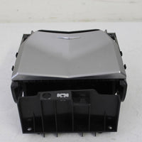 08 2014 CADILLAC CTS CENTER CONSOLE BLACK & SATIN NICKEL CUP HOLDER