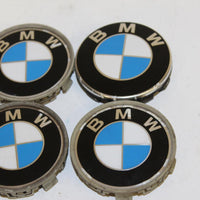 2002-2008 BMW E65 745L SET OF 4 WHEEL CENTER CAPS 6768640