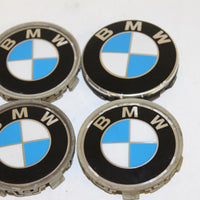 2002-2008 BMW E65 745L SET OF 4 WHEEL CENTER CAPS 6768640