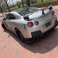 2013 Nissan Gt-r Premium Alpha7 Cobb Ams Work R888r Linney Ti 4" Carbon Fiber