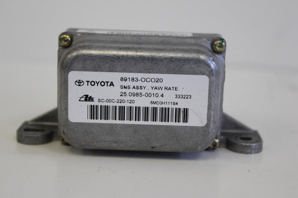 2003-2007 TOYOTA SEQUOIA STABILITY YAW RATE TURN SENSOR 89183-OC020 891830C030