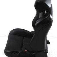 2003-2006 Infiniti G35 Coupe Front Passenger  Power Black Leather Seat Complete - BIGGSMOTORING.COM