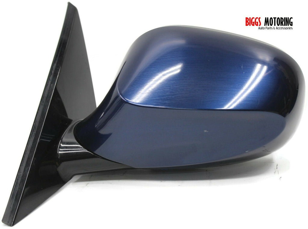 2011-2013 BMW 128i 135i  Driver Left Side Power Door Mirror Blue