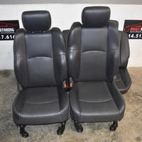09-18 Dodge Ram Crew Cab  Seats Black Leather Powered Heated & Cooled Set Seat - BIGGSMOTORING.COM