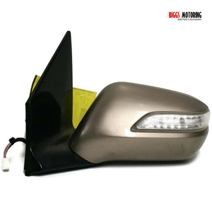 2007-2009 Acura Mdx Driver Left Side Power Door Mirror Gold 34117