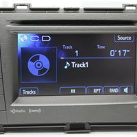 2012-2015 Toyota Prius 57032 Navigation Radio Cd Player Touch Screen 86140-47060