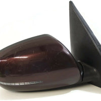 2010-2012 KIA FORTE PASSENGER RIGHT SIDE POWER DOOR MIRROR DARK CHERRY