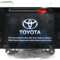 2016-2019 Toyota Tacoma Navi Radio Cd Player Touch Display Screen 86100-08031