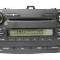 2009-2010 TOYOTA COROLLA A518A0 RADIO STEREO CD PLAYER 86120-02A90