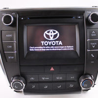 2015-2017 TOYOTA CAMRY STEREO RADIO TOUCH DISPLAY SCREEN 86140-06680