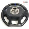 Fits 2015-2020 Ford F150 Carbon Fiber Custom Flat Bottom Steering Wheel