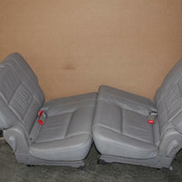 2001-2007 Toyota Sequoia Rear Passenger & Driver 3Rd Row Seats Grey - BIGGSMOTORING.COM