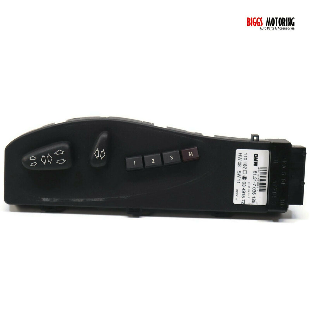 2000-2006 Bmw X5 Range Rover Driver Seat Adjustment  Switch 61.31-7 036 125 - BIGGSMOTORING.COM