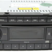 2004-2010 Dodge Caliber REF Radio Stereo Single Disc Cd Player P05064173AK - BIGGSMOTORING.COM