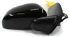 2005-2012 Nissan Frontier Passenger Right Side Power Door Mirror Black 32273 - BIGGSMOTORING.COM