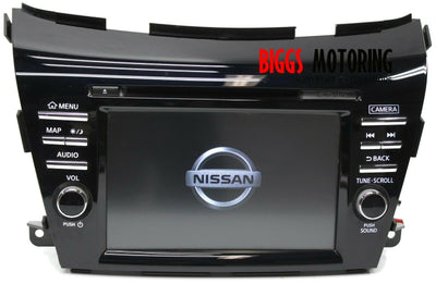 2017-2019 Nissan Murano Radio Navigation Cd Player Display Screen Camera