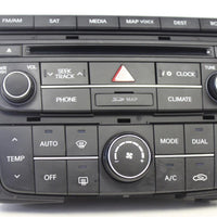 2014 HYUNDAI SONATA  NAVIGATION AM/ FM RADIO CD PLAYER W/ CLIMATE CONTROL