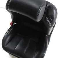 2003-2006 Infiniti G35 Coupe Front Driver Power Black Leather Seat Complete - BIGGSMOTORING.COM