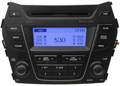 2013-2014 Hyundai Santa Fe Radio Stereo XM Bluetooth Mp3 Cd Player 96170-4Z1004X