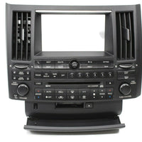 2004 Infiniti FX35 FX45 Radio Navigation Climate Control Panel 68260 CG001 - BIGGSMOTORING.COM