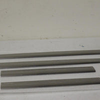 2007-2013 AVALANCHE Door Sill Plates Brushed Stainless Steel Front & Rear Set