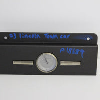 2003-2011 Lincoln Town Car Dash Analog Clock Vp3W1F-15000-Ac - BIGGSMOTORING.COM