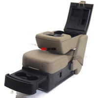09-14 Ford F150 Center Console Jump Seat W/ Storage & Cup Holder - BIGGSMOTORING.COM