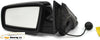 2004-2007 Bmw 525I Driver Left Side Power Door Mirror Black 32145 - BIGGSMOTORING.COM